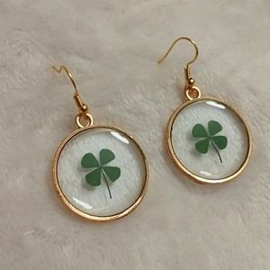 Four Leaf Clover Earrings